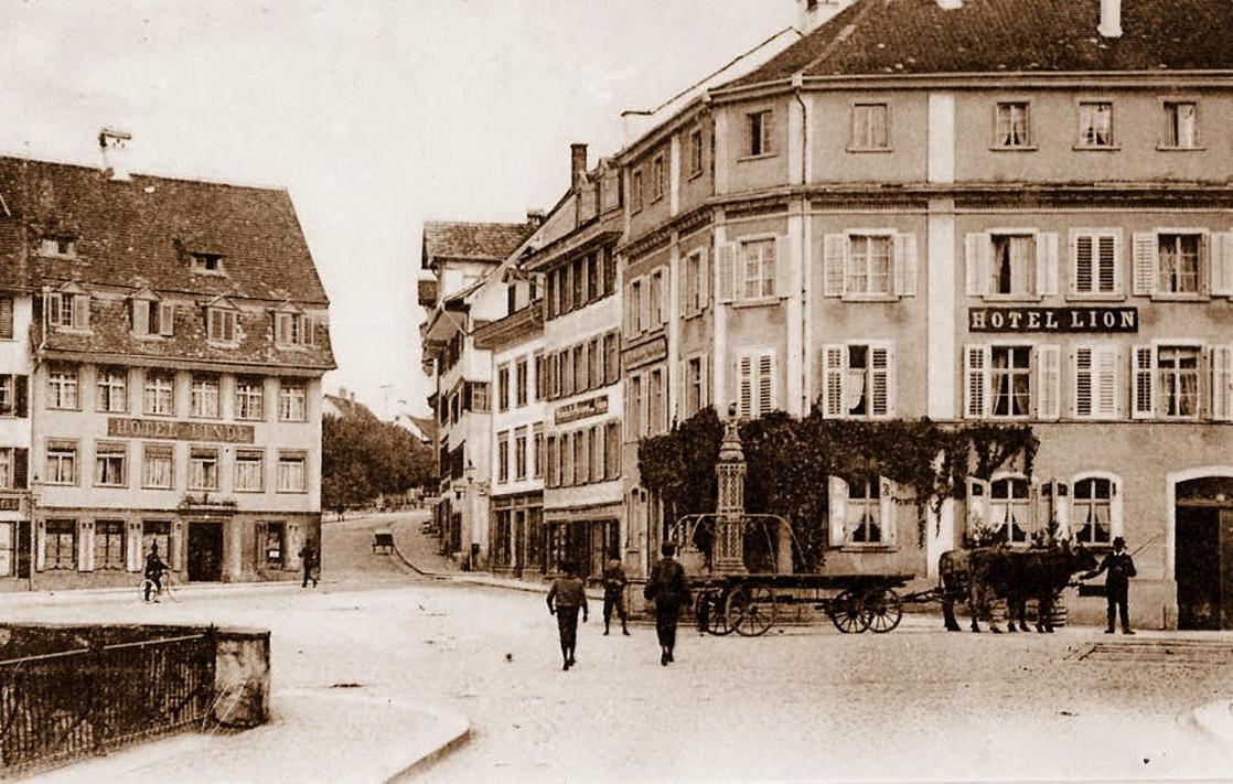 Hotel Le Lion - Self Check-In Bischofszell Dış mekan fotoğraf